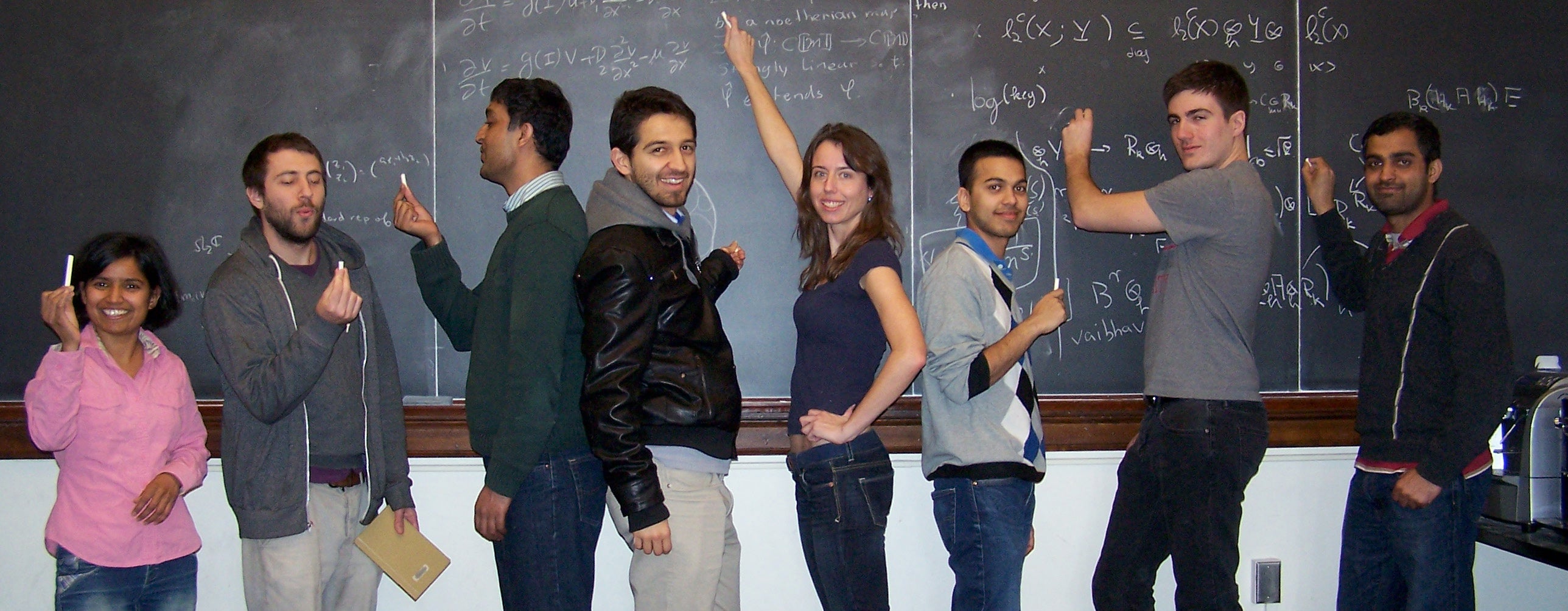 Mathematics graduate students at Illinois