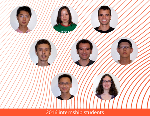 2016 internship students