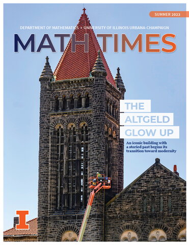Front Cover of the Math Times Summer 2023 Edition